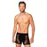 Obsessive M104 Men's Black Boxer Shorts - Breathable Stretch S/M/L