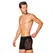Obsessive M103 Men's Boxer Shorts Black S/M/L - Flexible Cutouts Design