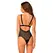 Obsessive Estiqua Black Lace Teddy Bodysuit XS/S Adjustable Straps