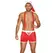 Obsessive Mr Claus XXL Festive Costume Set with Suspenders and Cap