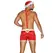 Obsessive Mr Claus XXL Festive Costume Set with Suspenders and Cap
