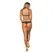 Obsessive Firella Lace Bodysuit Black L/XL - Adjustable Multistretch Design