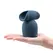 Le Wand Stroke Silicone Sleeve Attachment - Textured Accessory, Grey