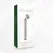 La Gemmes Jade Lay-On Vibrating Massager - Green, 15 cm, Gemstone & Metal