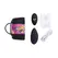 FeelzToys Panty Vibe Black - Remote Control Wearable Model, 100% Silicone