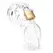 CB-X CB-6000 Clear 35 mm Secure Polycarbonate Chastity System