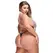 Baci Queen 2-Piece Lace Teddy Set with Collar and Tie, Silver-Black