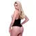 Baci Lingerie Peek-a-boo Criss-cross Lace Teddy M/L Black