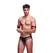Envy Men’s Uniform Set L/XL - 2-Piece Mesh & Pleather Look with Zipper