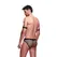 Envy Men’s Uniform Set L/XL - 2-Piece Mesh & Pleather Look with Zipper