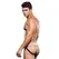 Envy Logo Lowrise Mesh Jockstrap White S/M - Breathable Athletic Fit