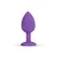 So Divine Sweet Sensation Small Plug Purple Silicone Jewel Base