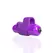 The Screaming O 4T FingO SlimGrape Finger Vibe, 6-Function, Waterproof
