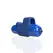 The Screaming O 4T FingO Slim Blueberry Finger Vibrator, Waterproof