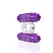 The Screaming O 4T Double Wammy Intimate Ring Grape Waterproof Twin Motor