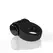 The Screaming O Charged Big O Ritz Black Rechargeable Ring, Silicone