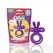 The Screaming O 4B Ohare Grape Silicone Dual-Ring Vibrating System