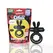 The Screaming O 4B Ohare Black - Dual Ring Intimate System, Silicone