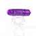 The Screaming O 4B OWow Ring Vibrator Grape - 5 Modes Waterproof SEBS