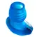 Oxballs Glowhole-1 Hollow Plug Small Blue Morph with LED Illumination