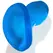 Oxballs Glowhole-1 Hollow Plug Small Blue Morph with LED Illumination