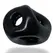 Oxballs Tri-Sport XL Black Advanced 3-Ring Anatomical System