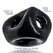 Oxballs Tri-Sport XL Black Advanced 3-Ring Anatomical System