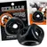 Oxballs Tri-Sport XL Black Advanced 3-Ring Anatomical System