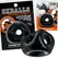 Oxballs Tri-Sport XL Black Advanced 3-Ring Anatomical System