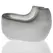 Oxballs Big-D White Flexible Grip Ring Ergonomic Design 9cm