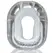 Oxballs Big-D Shaft Grip Transparent Anatomical Support Ring