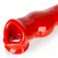 Oxballs FIDO Intimate Sleeve Red FLEX-TPR 23.5cm Adjustable Fit