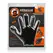 Oxballs Finger Glove Black - FLEX-TPR Textured Hand Gear Medium