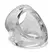 Oxballs Unit-X Transparent Anatomical Ring System TPR Clear