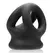 Oxballs Tri-Squeeze Black Ice Anatomical Sling & Support Ring