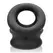 Oxballs Tri-Squeeze Black Ice Anatomical Sling & Support Ring