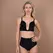 Bye Bra Ultra Plunge Black Bra XXL - Deep V, Multifunctional Straps