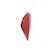 Bye Bra Heart Shaped Adhesive Covers Red One-Size Reusable