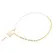 Sportsheets S&M Pearl Day Collar - Adjustable Necklace with Faux Pearls