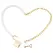 Sportsheets S&M Pearl Day Collar - Adjustable Necklace with Faux Pearls