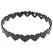 Sportsheets S&M Heart Day Collar Adjustable Faux Leather Choker