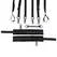 Sportsheets Pivot Connection Kit - Adjustable Support System 47” Black