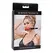 Sportsheets Saffron Soft Bit Gag Vegan Leather Adjustable Scarlet
