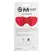 Sportsheets Amor Blindfold Red Satin Double Strap Ergonomic Design