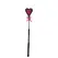 Sportsheets S&M Heart Beat Crop Black-Red - Dual-Sided Impact Tool, 45 cm