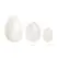 La Gemmes Yoni Egg Set Clear Quartz - Natural Crystal Trio S/M/L