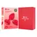 b-Vibe Heart Vibrating Remote Plug M/L Red - 15 Modes, Silicone, USB