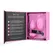 b-Vibe Vibrating Heart Plug S/M Pink - Remote Control, 15 Modes