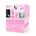 b-Vibe Vibrating Heart Plug S/M Pink - Remote Control, 15 Modes