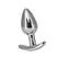 Pillow Talk Sneaky Stainless Steel Plug with Swarovski Crystal & PowerBullet